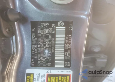 2013 Toyota Avalon Base from USA, damaged, VIN 4T1BK1EB3DU023799